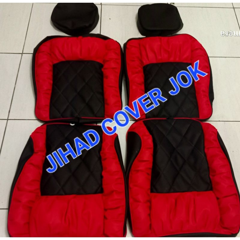 sarung jok apv mega carry pick up motif sofa wajik