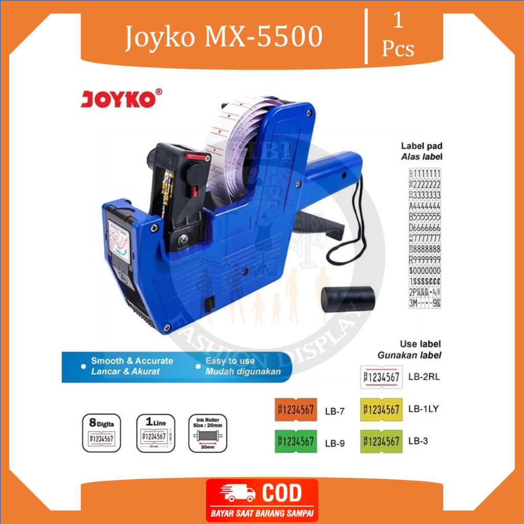 

Labeller Alat Label Harga Joyko MX-5500 (Price Labeller)