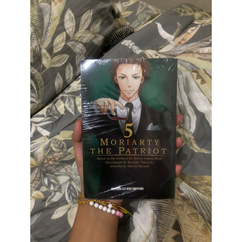 komik sherlock holmes moriarty the patriot 5 new