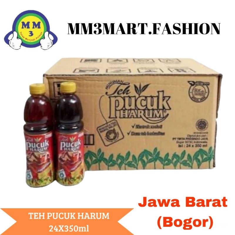 

[ PAKET HEMAT 1 DUS ] TEH PUCUK HARUM 24x350ml