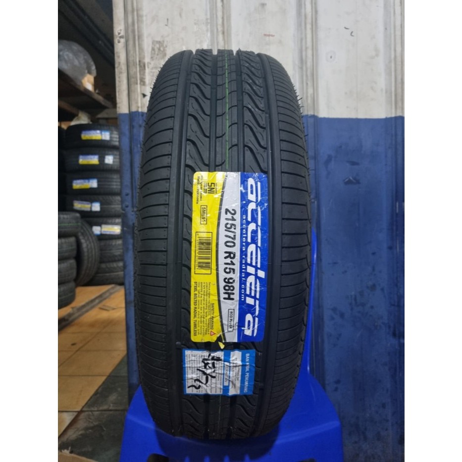 Ban Harian Mobil Kuda Ukuran 215 70 Ring 15 ACCELERA ECOPLUSH LOKAL 215/70 R15