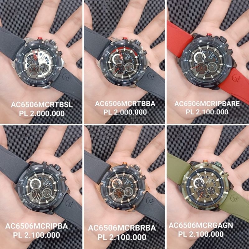 ac6506 rubber || Alexandre Christie Pria AC 6506 MC Original