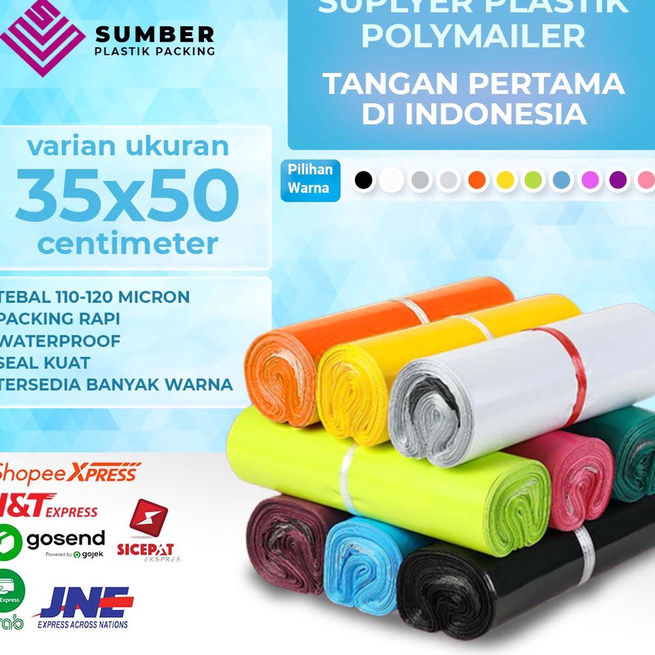 

Harga Diskon Plastik Polymailer 35x5 isi 5Pcs Plastik Packing Murah Plastik GrosirRetail Bungkus Paketan Online