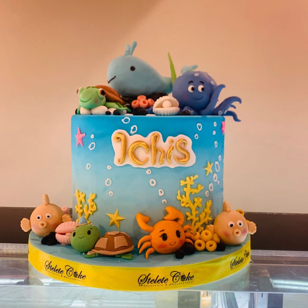 

Birthday Cake Fish / Cake Custom Sea / Kue Ulang Tahun Murah / Kue Ultah Jakarta