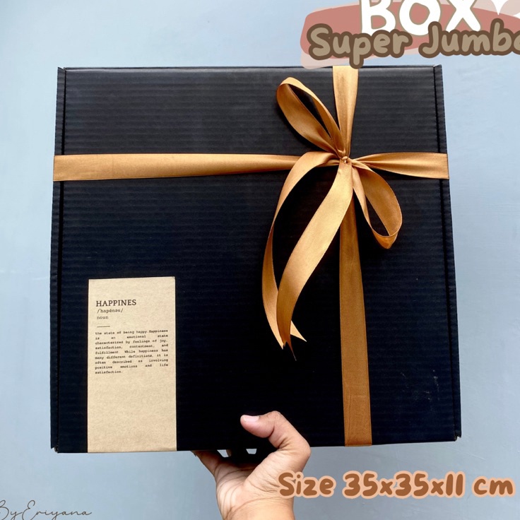 

Diskon Heboh HAMPERS GIFT BOX PAKET KOTAK KADO BESAR HITAM PREMIUM KARDUS SET PACKAGING LENGKAP HADIAH ULANG TAHUN 35x35x11 CM 3x2x5 CM JUMBO BIRTHDAY WISUDA COWOK CEWEK ULTAH VALENTINE ANNIVERSARY GRADUATION SKRIPSI LEBARAN WEDDING BABYBORN HARI GURU