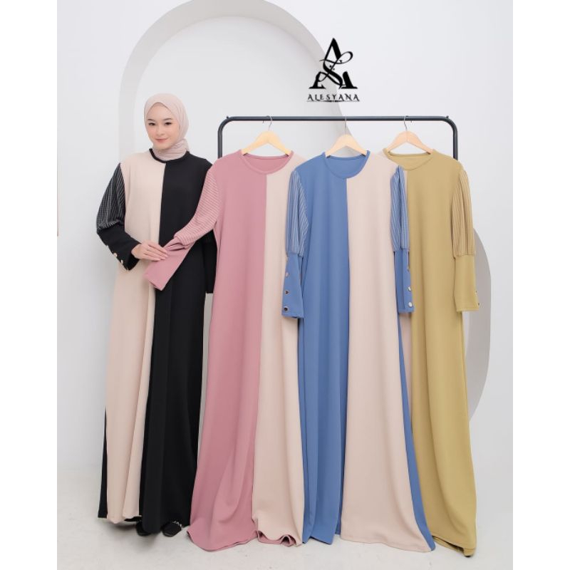 GAMIS CANTIK PREMIUM/GAMIS KOMBINASI/GAMIS REMAJA DEWASA MUSLIMAH