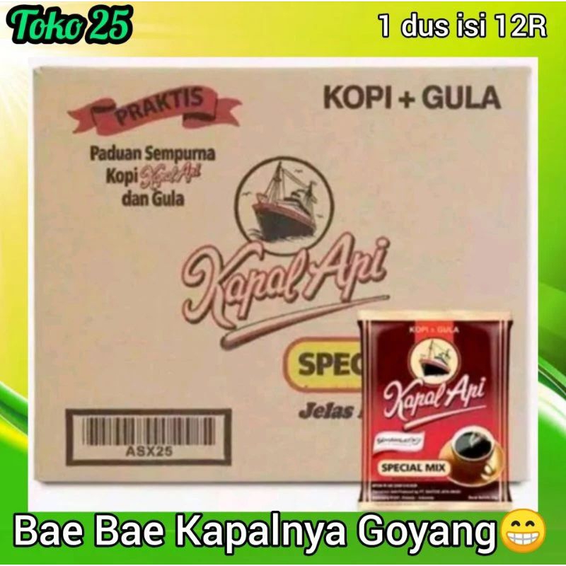 

Kopi Kapal Api Special Mix 1 Dus