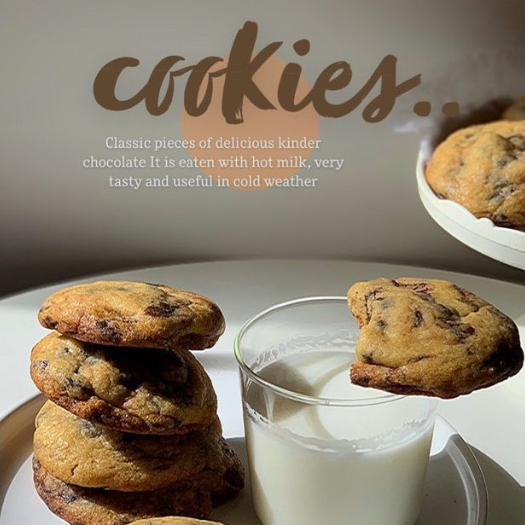 

ohmykukiss soft baked cookie coklat, lotus, red velvet, matcha