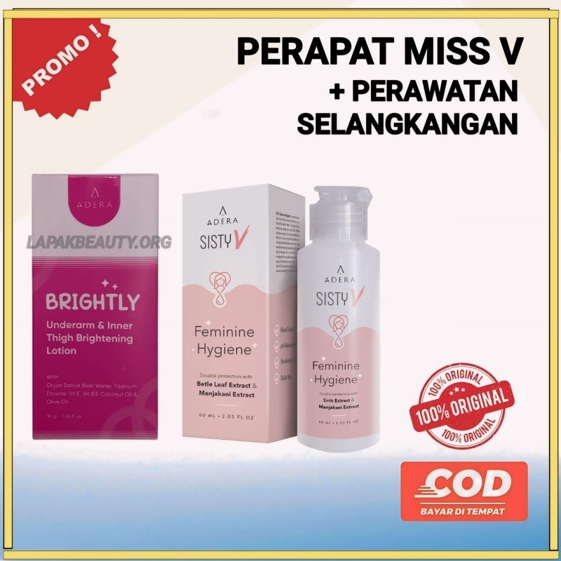 Adera Sisty V Sabun Adera Sisty V feminine Heygine pembersih kewanitaan dan perawatan Miss v Selangk