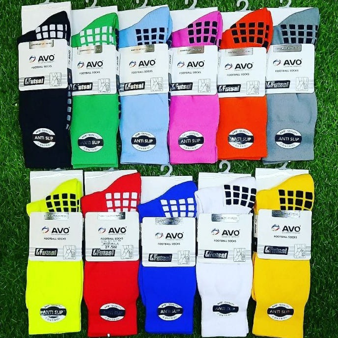 Terlaku KAOS KAKI AVO FUTSAL ANTI SLIP ORIGINAL R9 KAOS KAKI AVO R9