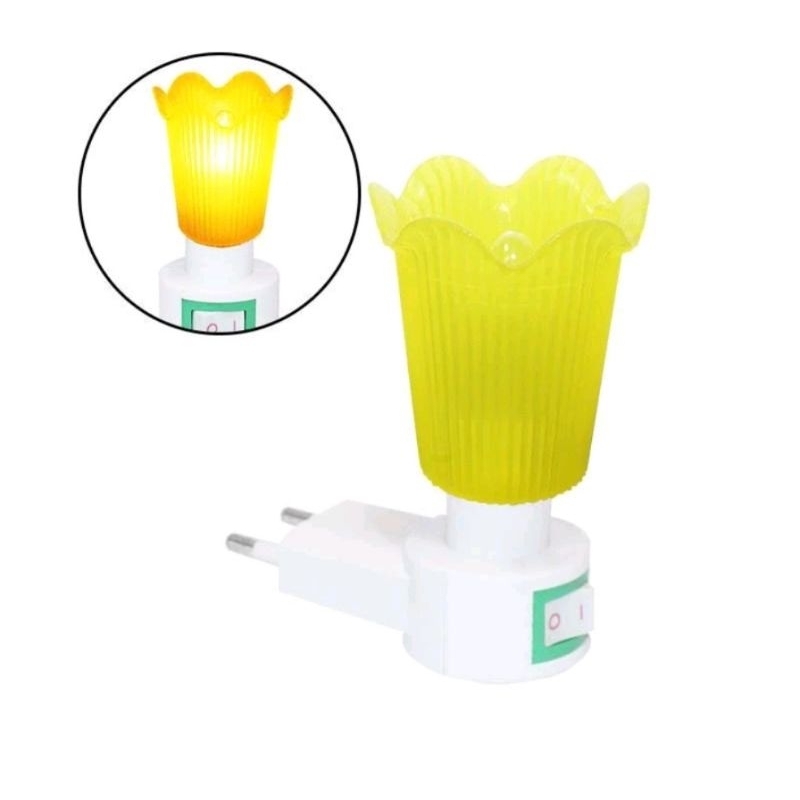 Lampu Tidur Bunga