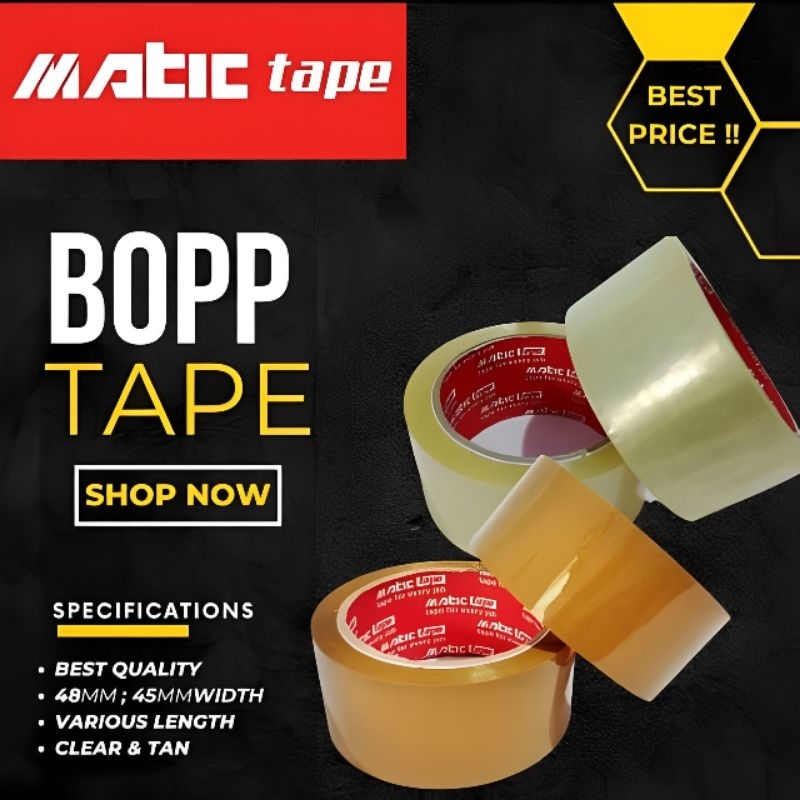 

ISOLASI BENING / BOOP TAPE / OPP TAPE