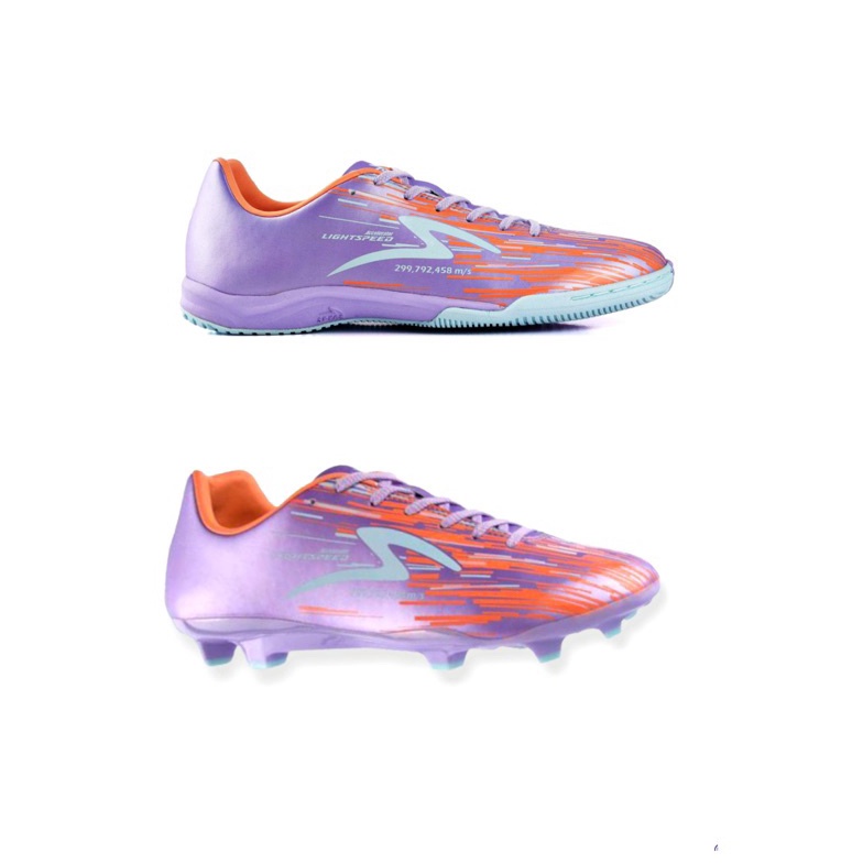 KODE A92U Sepatu Bola Specs Lightspeed Reborn Illuminate Pack Pink  Safety Yellow silver Magenta Sil