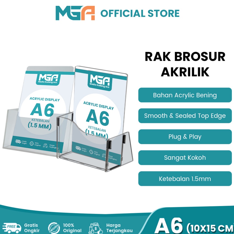 

Diskon Minggu Ini RAK BROSUR AKRILIK A6 TEMPAT DISPLAY BROSUR ACRYLIC DISPLAY