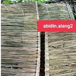 Paket 20pcs atap alangalang p: 2meter /atap jerami ilalang/atap gazebo