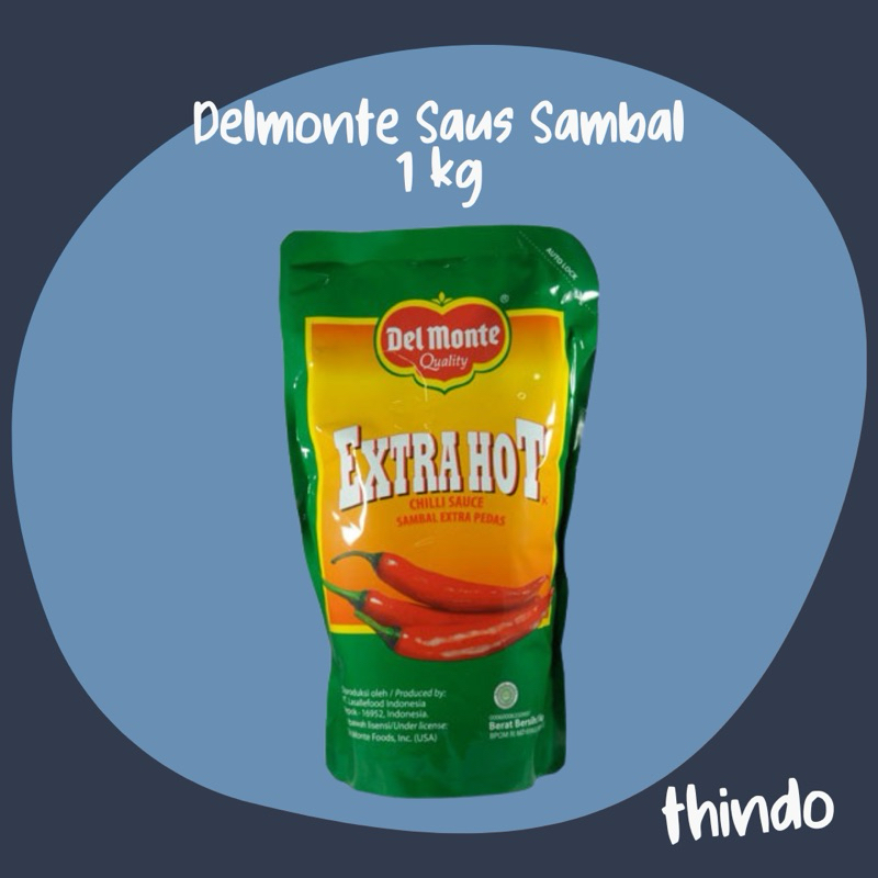 

DELMONTE Saus Sambal Extra Hot 1 Kg