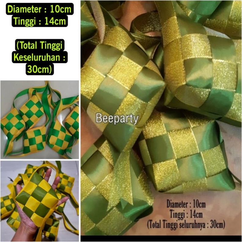 

GEBYAR PROMO 6bhKetupat Jumbo LebaranKetupat IdulFitri isi Dakron