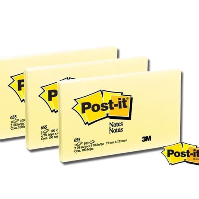 

Spesial Hemat PROMO Sticky Note 3M 655 76x127MM 1PAD