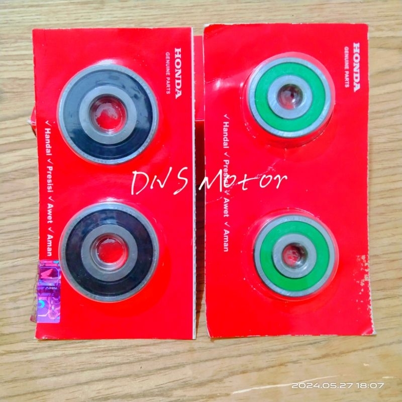 PAKET BEARING RODA DEPAN+BELAKANG HONDA CBR 150R LED,CB 150R,VERZA SUPRA GTR