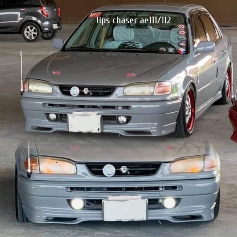 Front lips bodykit model chaser chaser all New Corolla ae.111 ae.112