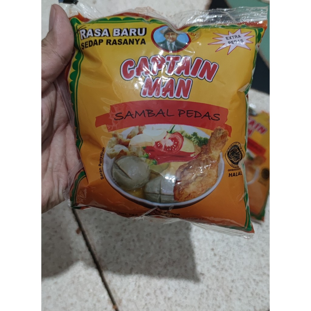 

Saus sambal Captain / Saos cabe Kapten / Saus cabe Captain Man