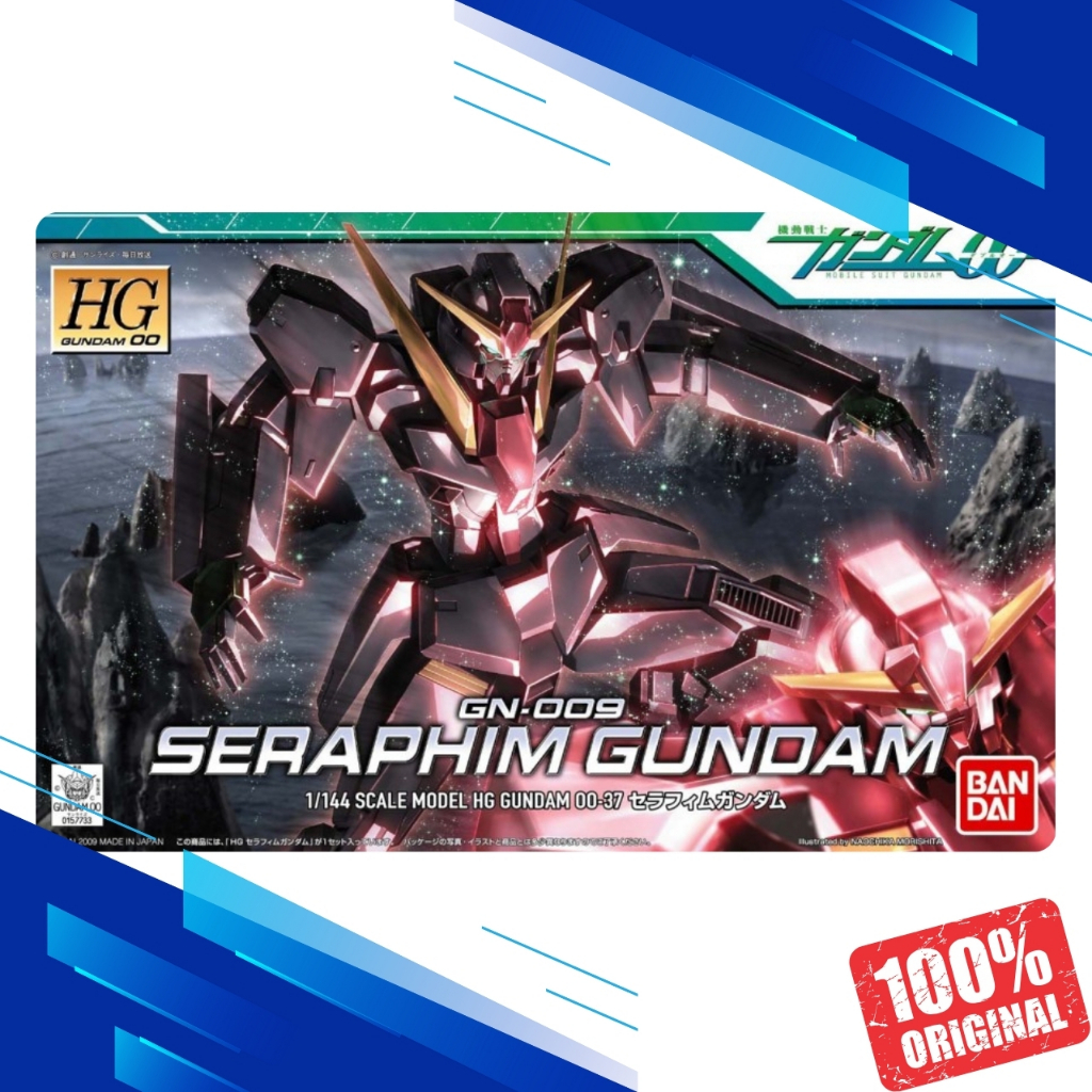 OO HG GN-009 Seraphim Gundam ORIGINAL BANDAI