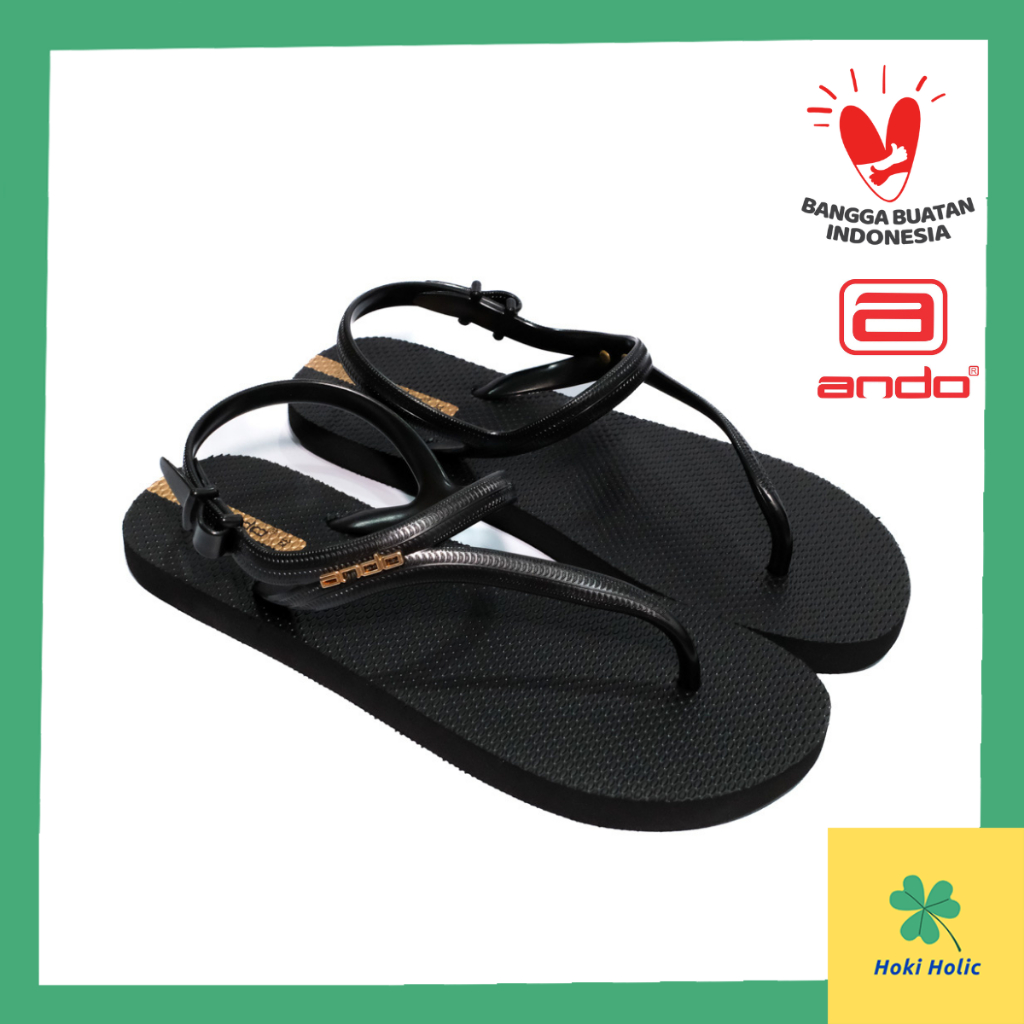 Sandal Jepit Strap Wanita Ando Original - Ando Nora