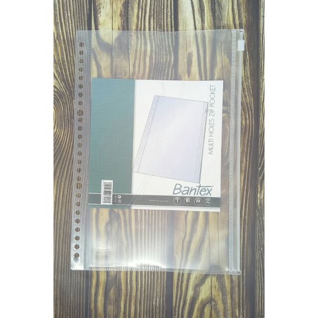 

TERBAIK Map Zipper Pocket ukuran B5 26 holes