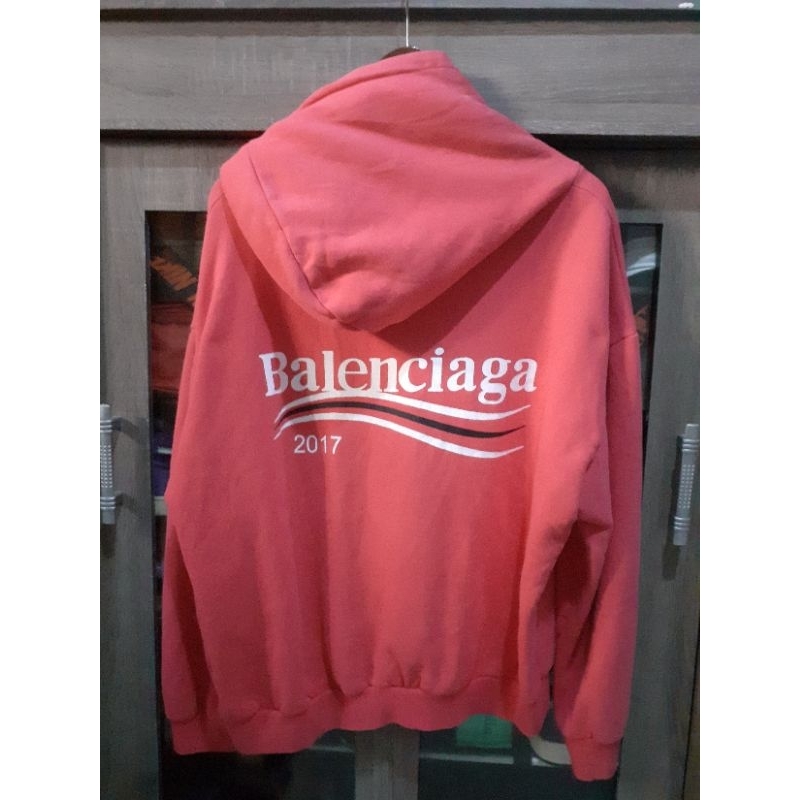 Hoodie Topi Balenciaga 2017 ORI LD130 Preloved