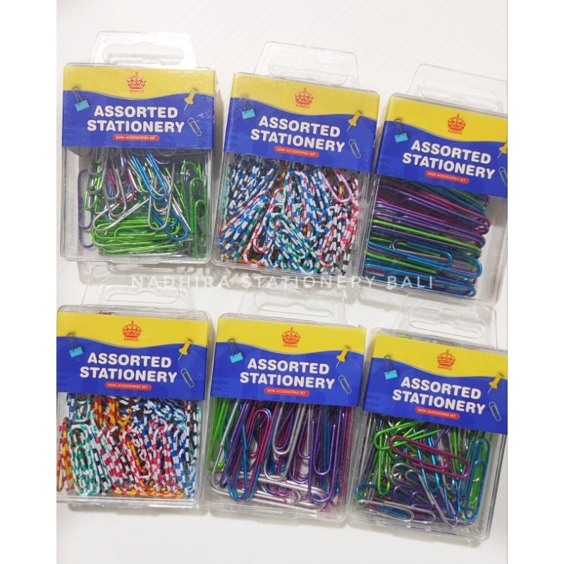 

PAPER CLIP KINGCO WARNA 5041/42/44