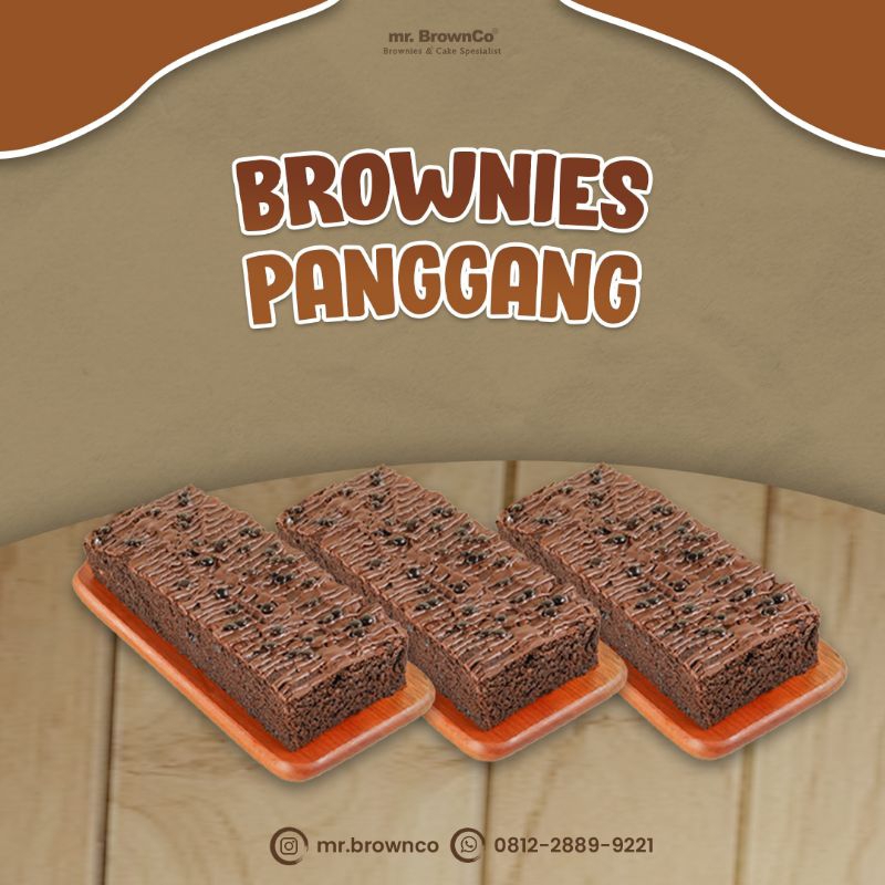 

Brownies panggang 3 box paket bundle fudgy brownies enak legit coklat banget