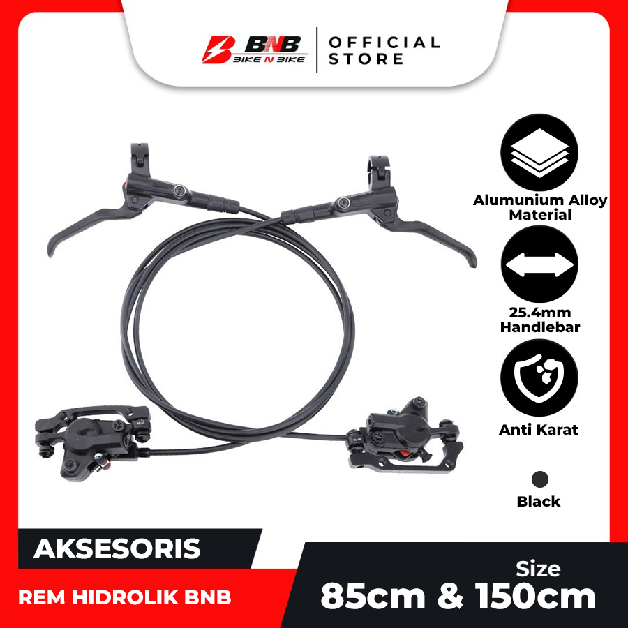 LMXT REM HIDROLIK SEPEDA MTB DAN SEPEDA LIPAT / REM HYDRAULIC MTB DEPAN BELAKANG - BIKENBIKE