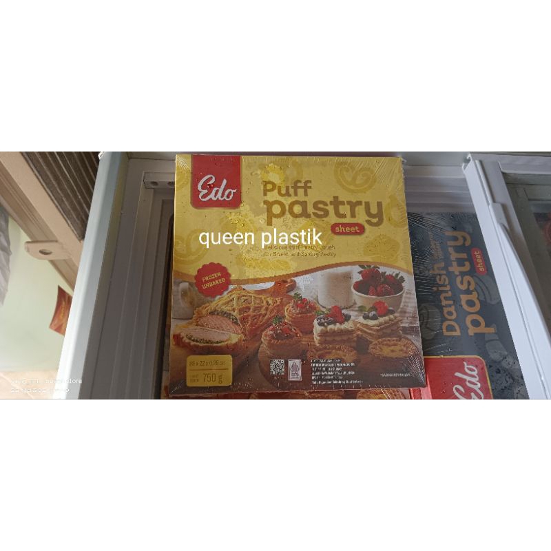 

Edo puff pastry puff pastry sheet 750 gr INSTANT/SAMEDAY