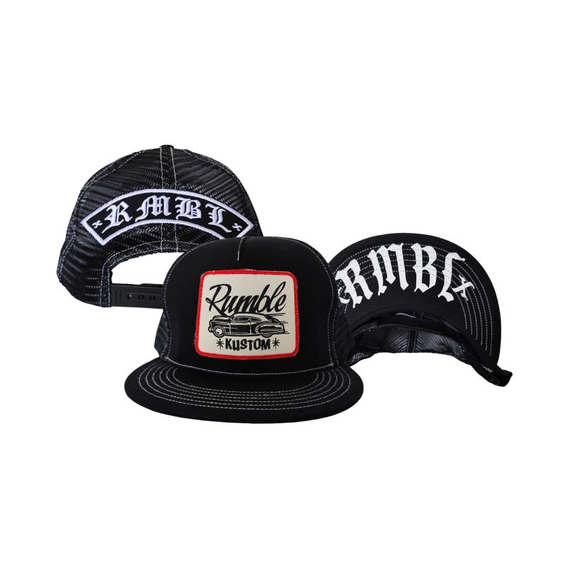 RMBL TOPI / HT CAR RUMBLE CUSTOM TEXT BK / HT CRTXT BK