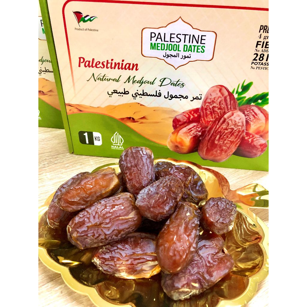 

Kurma Medjol super premium palestine kemasan 1kg