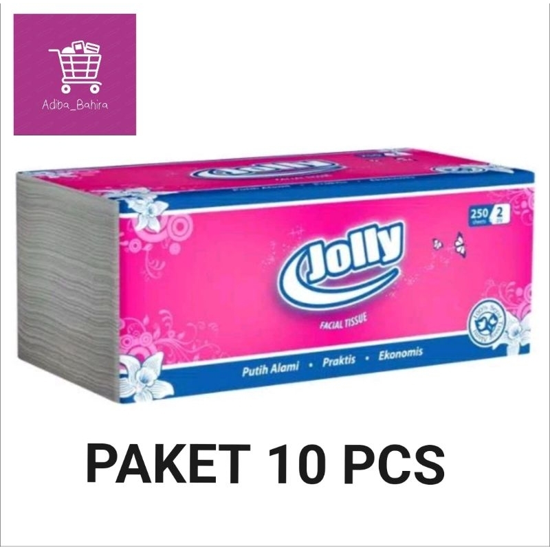 

10 PCS TISU JOLLY 250 SHEET