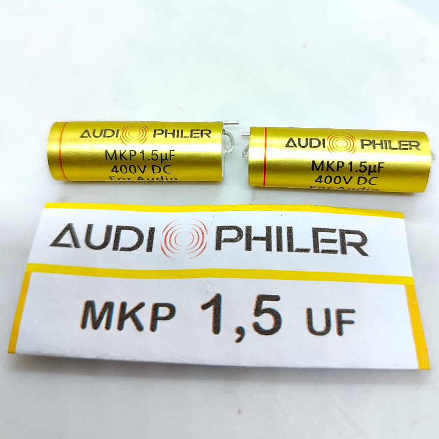 KAPASITOR AUDIOPHILER 1.5 UF 400V audiophiler original