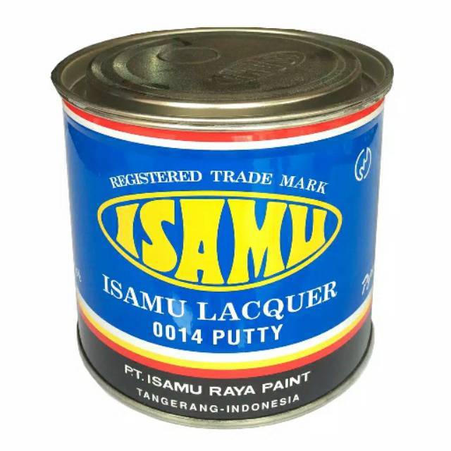 Tsy Dempul Isamu 250 Gram (1/4 Kg) Dempul Besi Dasar Cat Duco