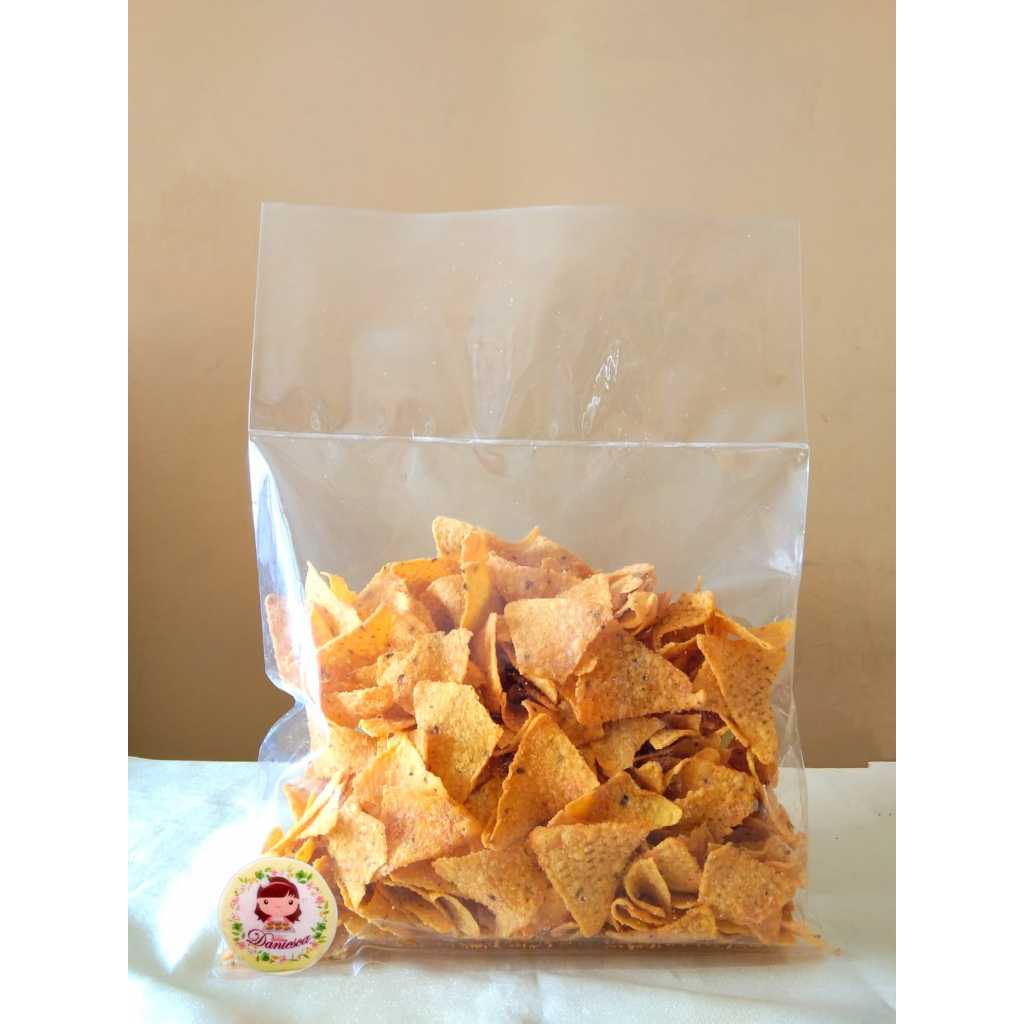 

.250gr Tes Tortila Chips Jagung Barbeque, Sambal Balado ( ds bgr )