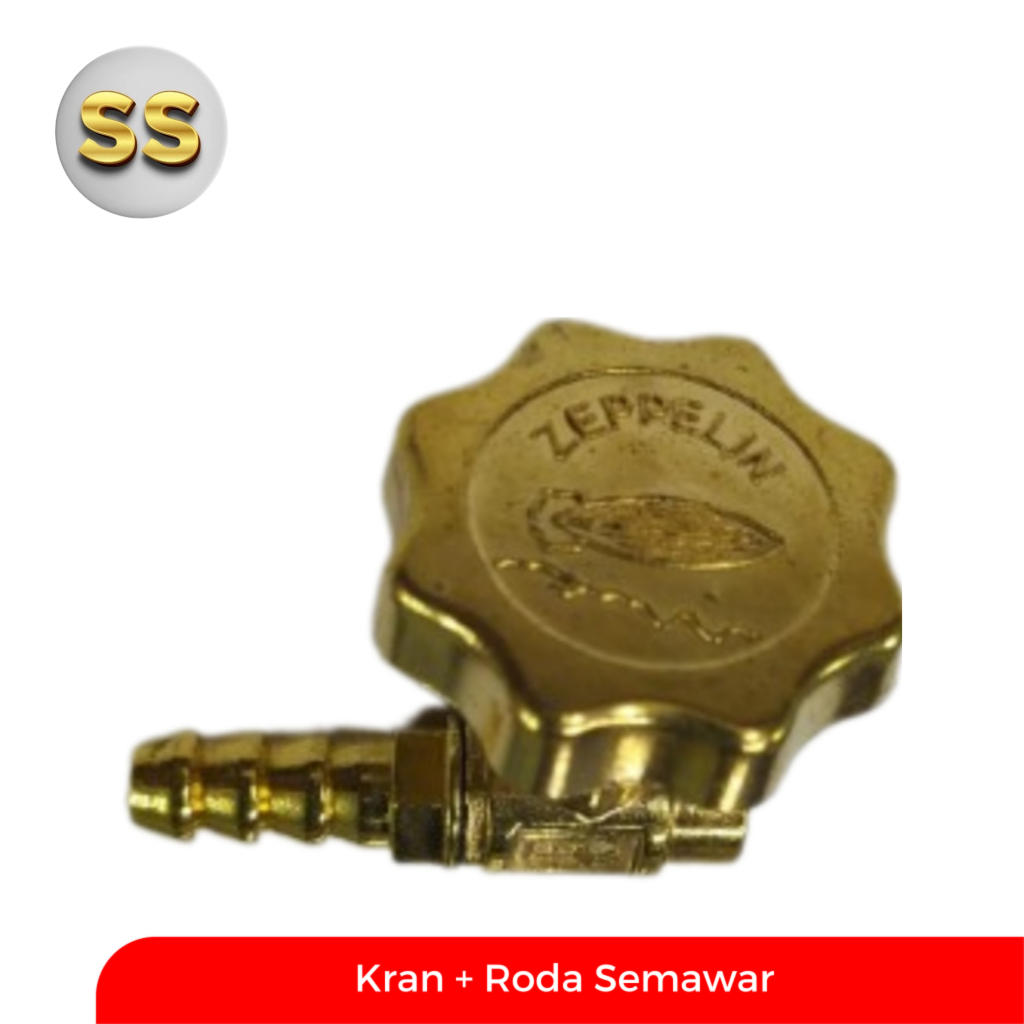 Zeppelin Kran + Roda Kompor Gas Semawar