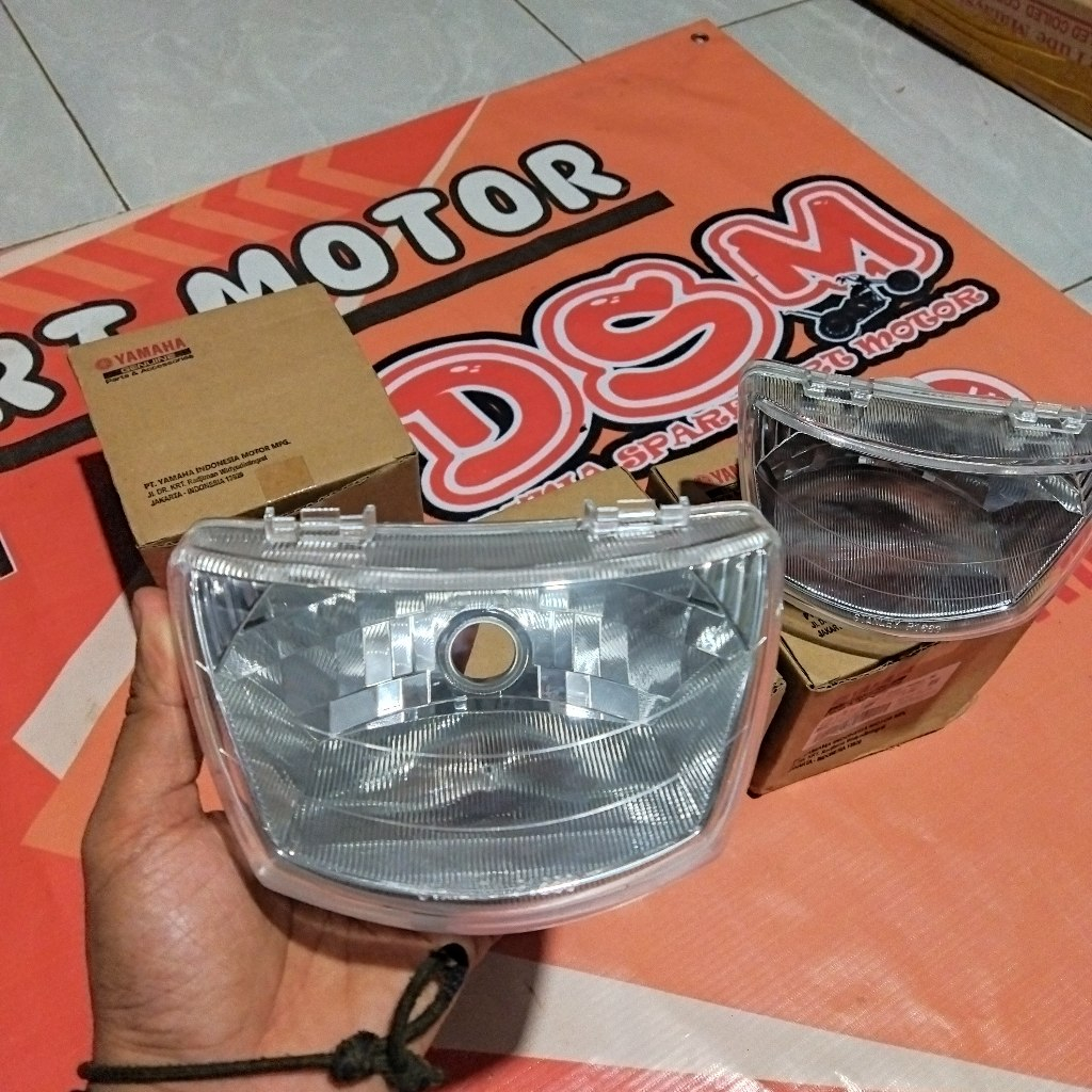 REFLEKTOR ORI FIZR/VEGA R MODEL BENING LAMPU DEPAN YAMAHA F1ZR VEGA R LAMA ORIGINAL ANTI LELEH ORI Y