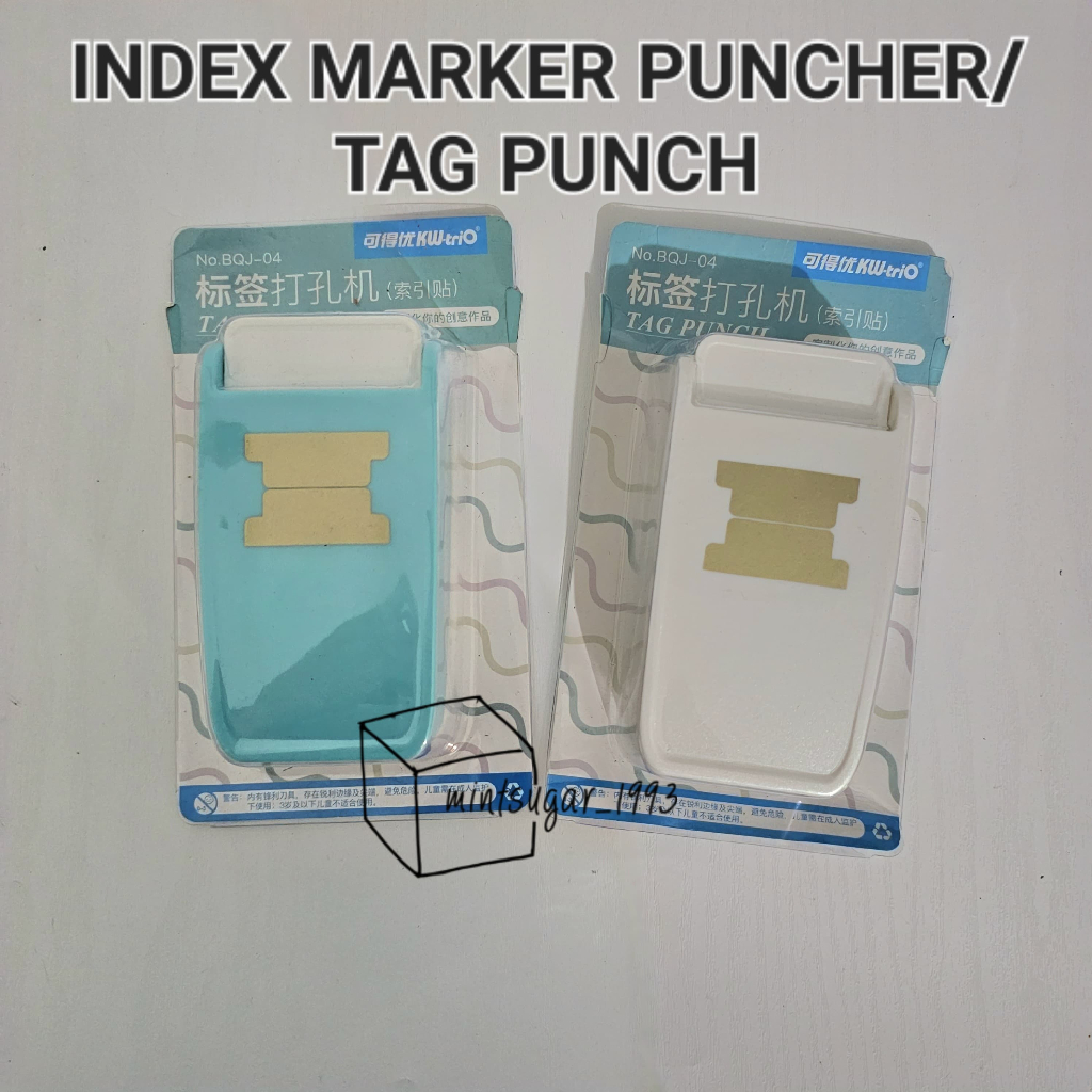 

[ READY STOCK ] DELI Index Marker Punch / Tag Punch / Tag Puncher / Index Marker Puncher ( Pembuat Index Marker )