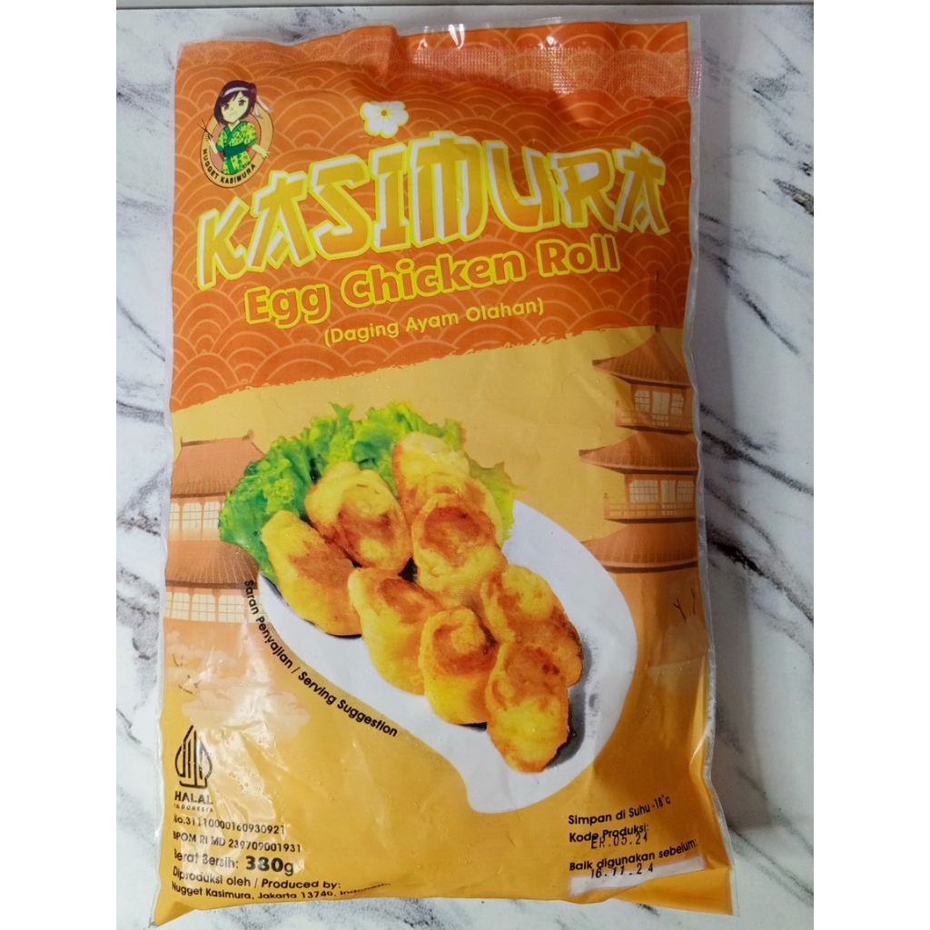

Nugget Kasimura Bento Egg Chicken Roll ala Hokben
