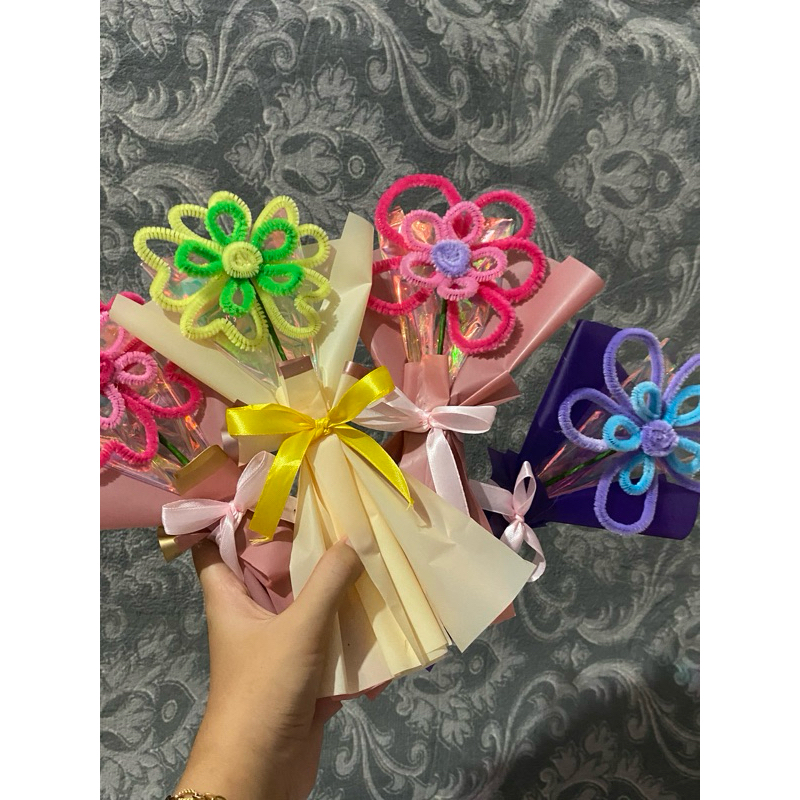 Bouquet Bulu kawat