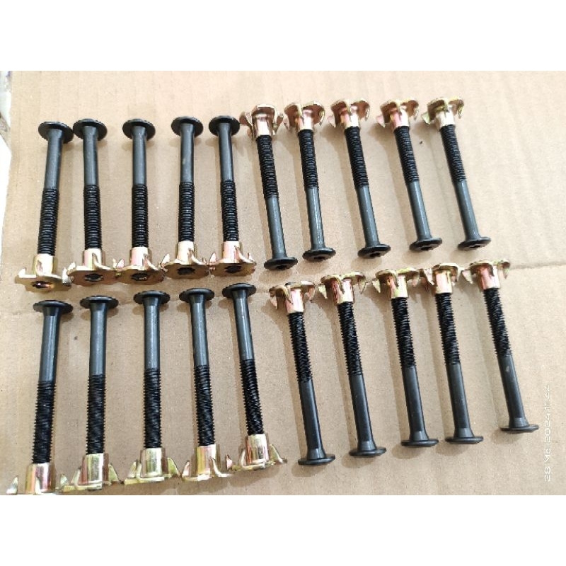 20set Baut Speaker m6 6cm baut jcbc 6*60mm + mur cakar m6