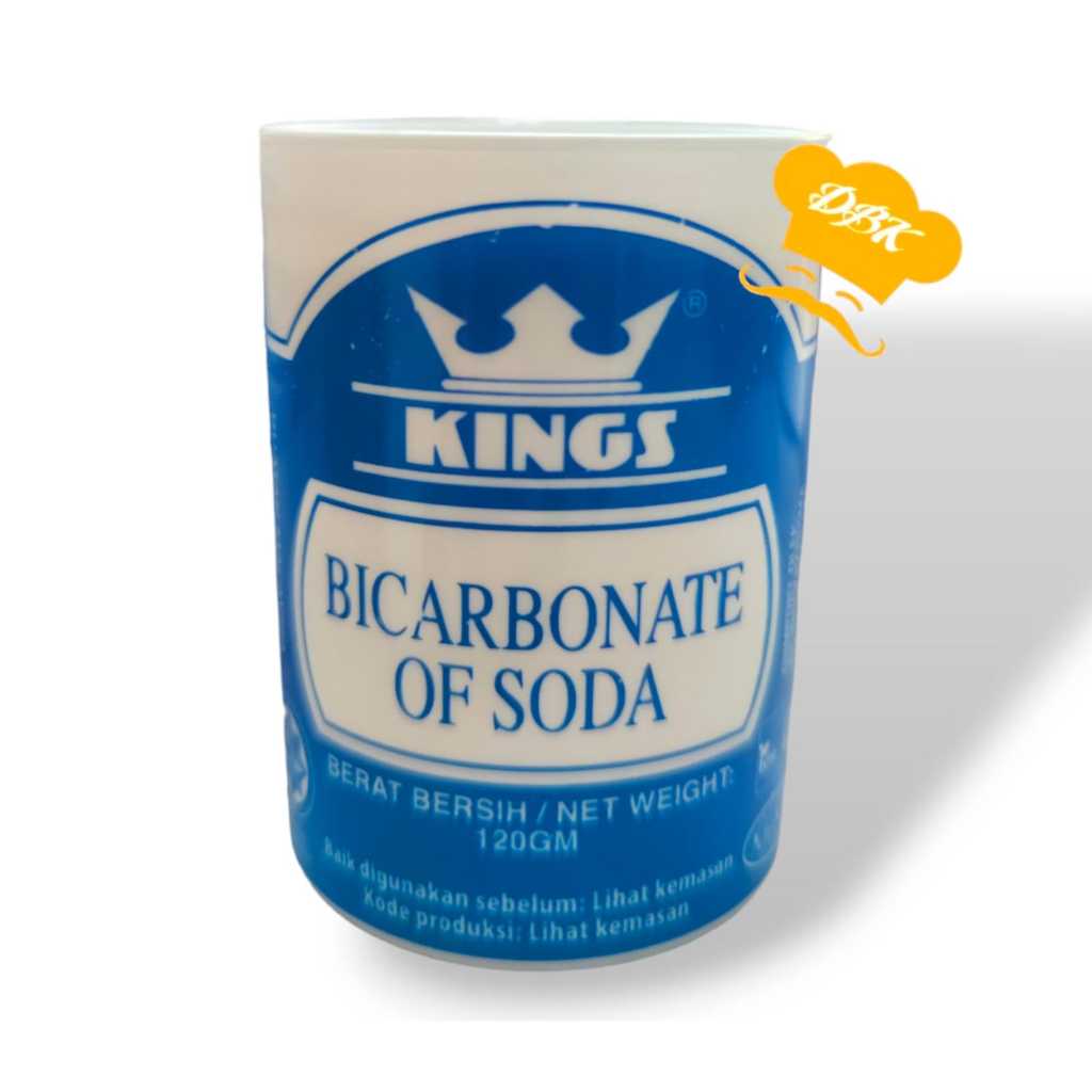 

Kings Pengembang Natrium Bikarbonat Bicarbonate Of Soda 120Gr