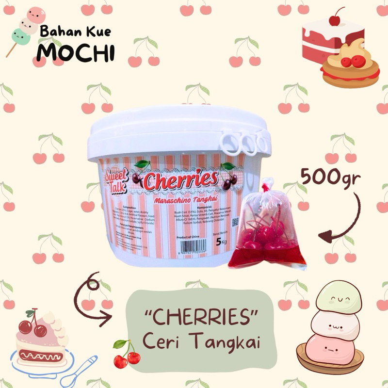 

Ceri Merah Tangkai Sweet Talk ( Isi 5 PCS ) / Cherry Merah Tangkai CHERRIES
