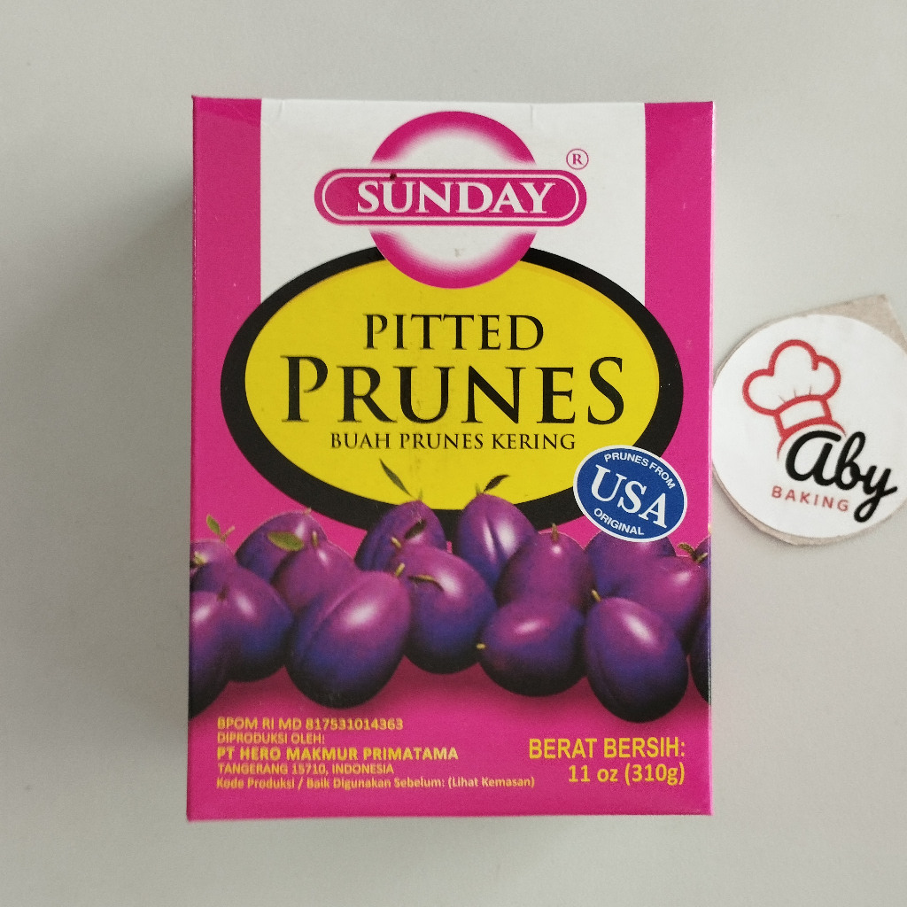 

Sunday Prunes 310g Lapis Legit Plum Kering