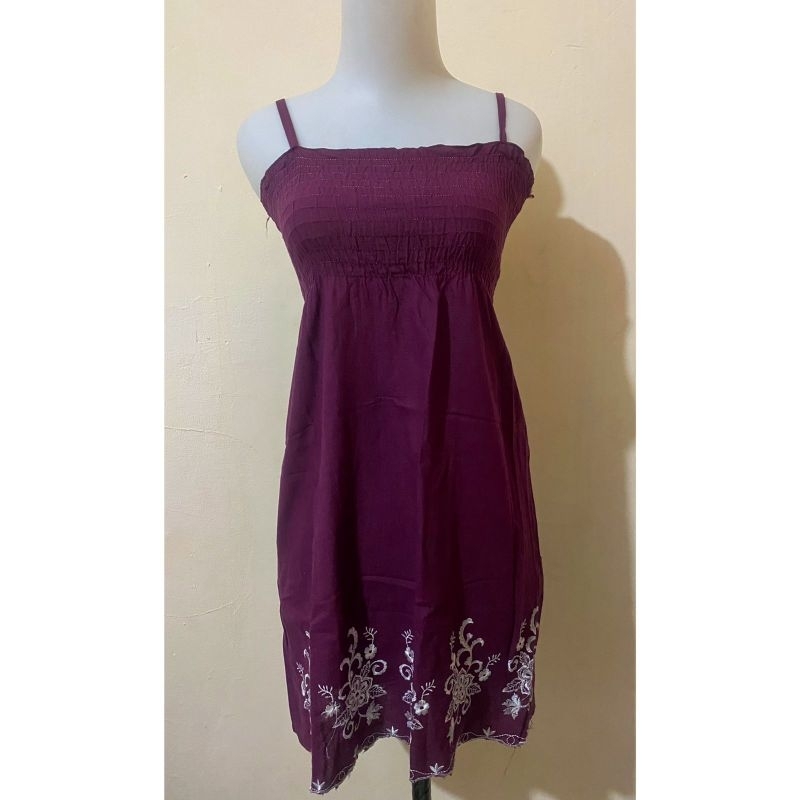 Dress kutang / Homedress cewek wanita preloved