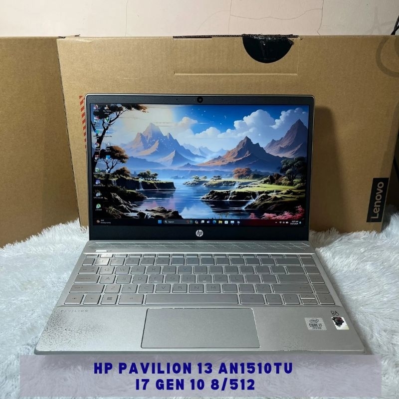 HP pavilion 13 an1015tu i7-1065g7 Gen 10 8 /512 
FullHD IPS 100% Srgb